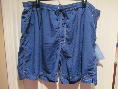 St John's Bay Badeshorts Herren 4XL Big & Tall blau