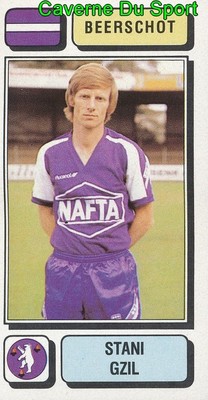 055 STANI GZIL POLEN POLSKA K.BEERSCHOT.VAV STICKER FUSSBALL 1983 PANINI
