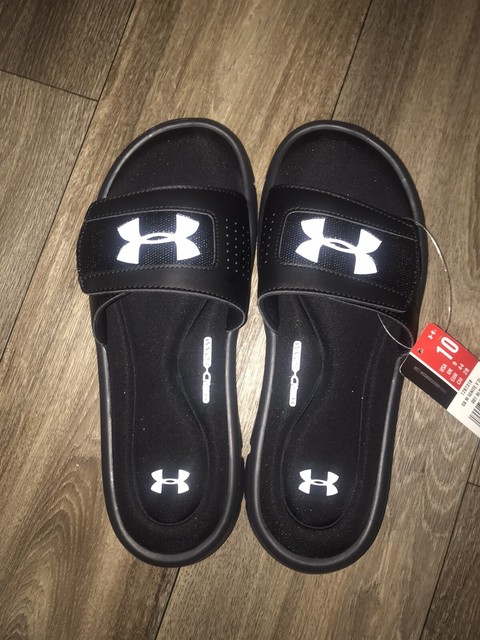 under armor foam slides
