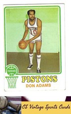 1973-74 Topps #139 Don Adams