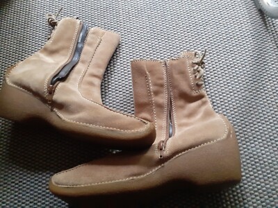 ''BAMA'' DAMEN-WINTERSTIEFEL-FARBE: BEIGE/CAMEL-GEFÜTTERT/GR.41 +neuwertig+
