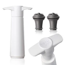 Vacu Vin Wine Saver Stoppers 2 Pack Kitchen Air Removal Preserve Freshness