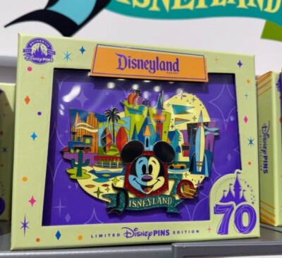 D23 expo2024 ミッキー D23 Expo 2024 Disneyland 70th Anniversary Jumbo Pin Mickey Mouse