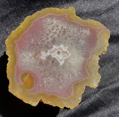 Aqua Nueva Laguna Agate Nodule Formation Polished Specimen 4.7 Oz or 132 Grams