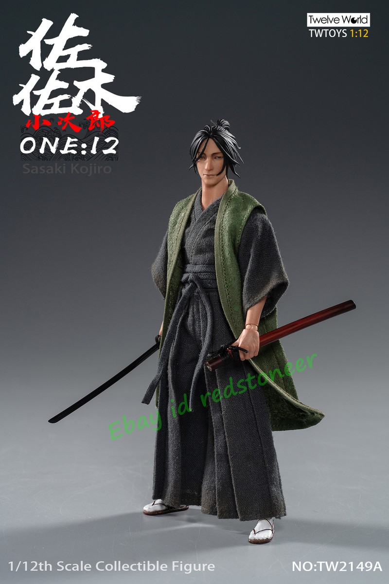 TWTOYS TW2149 Sasaki Kojiro Miyamoto Musashi 1/12 Action Figure