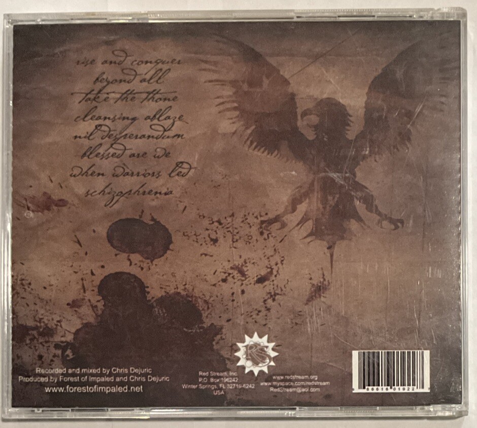 Forest of Impaled - Rise & Conquer CD 2008 Red Stream – RSR-0192