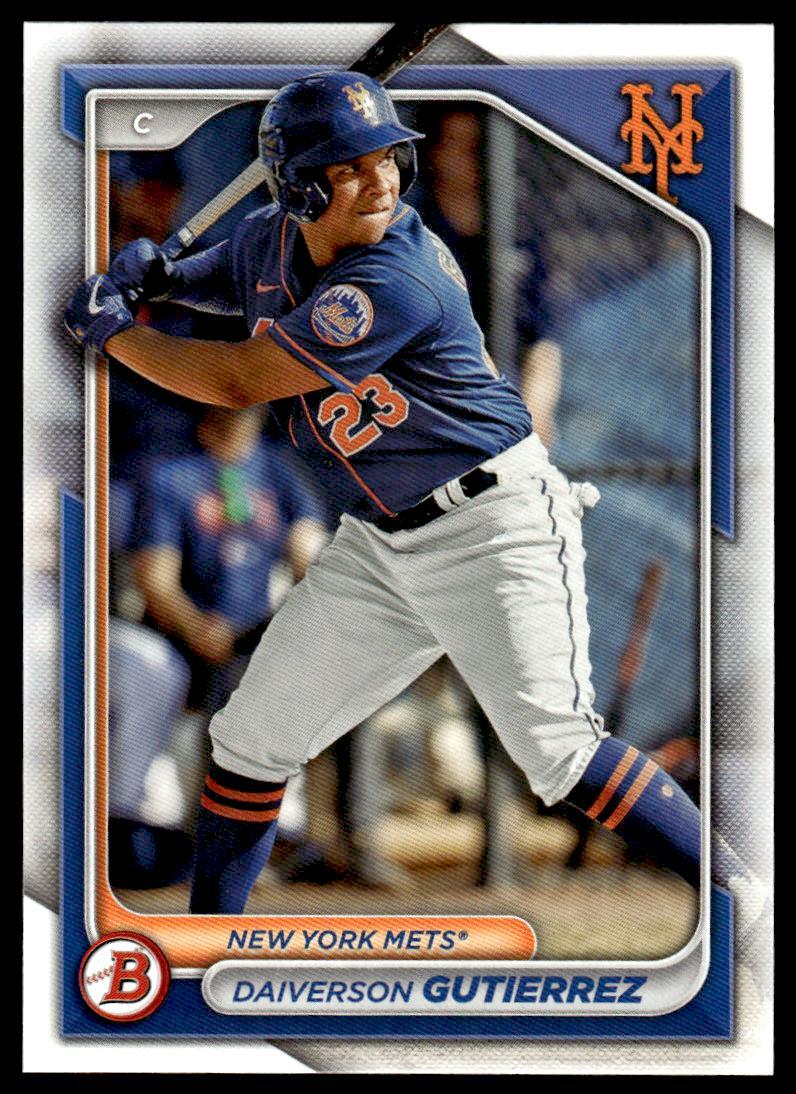 その他 Daiverson Gutierrez 2024 Bowman BP-59 Daiverson Gutierrez New York Mets Baseball