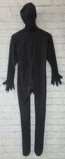 Spirit Halloween Morphsuit Costume Children's Size X-Large Black One Piece