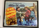 The Range Busters In Texas Trouble Shooters Unused Nm Original 22x28 Hs 1942