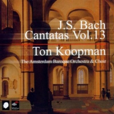 J.S. Bach: Cantatas, Vol. 13 Koopman: cnd/Amsterdam Baroq audioCD Used - Very G