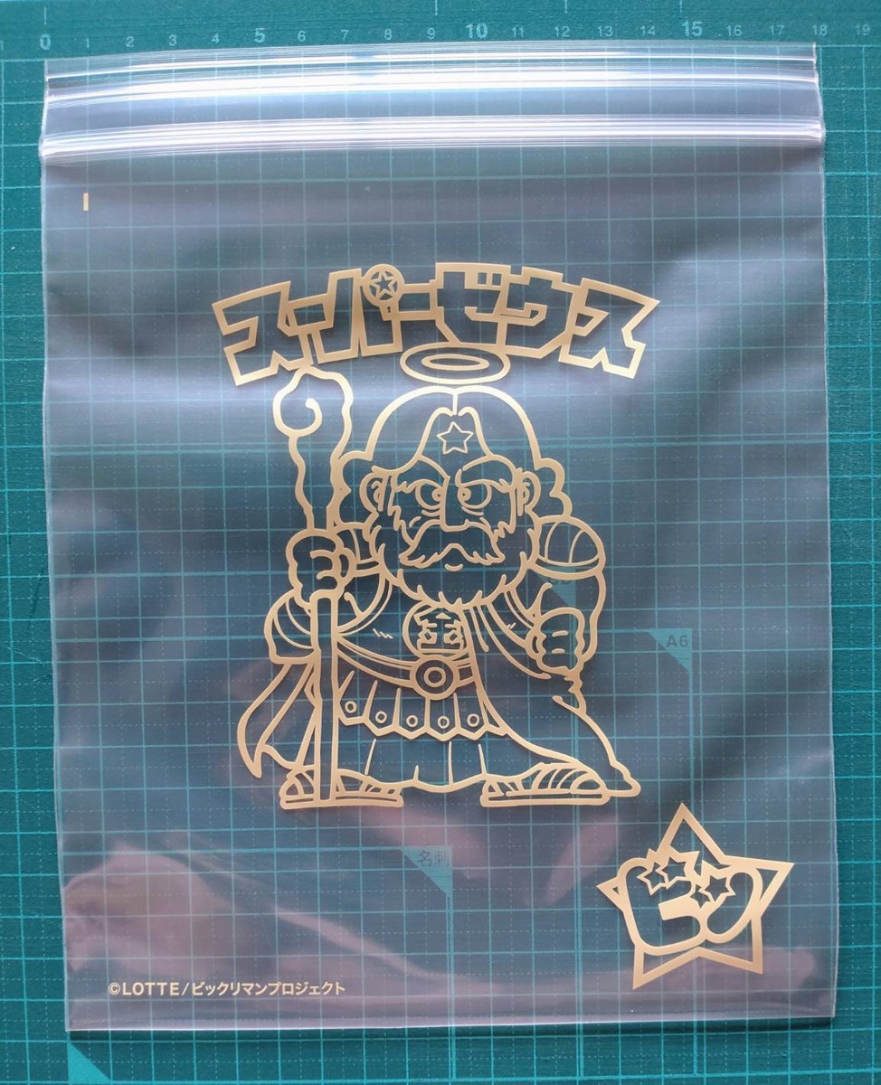 Bikkuriman×BREEZE Zipper pack Super Super Devil Big Sticker from