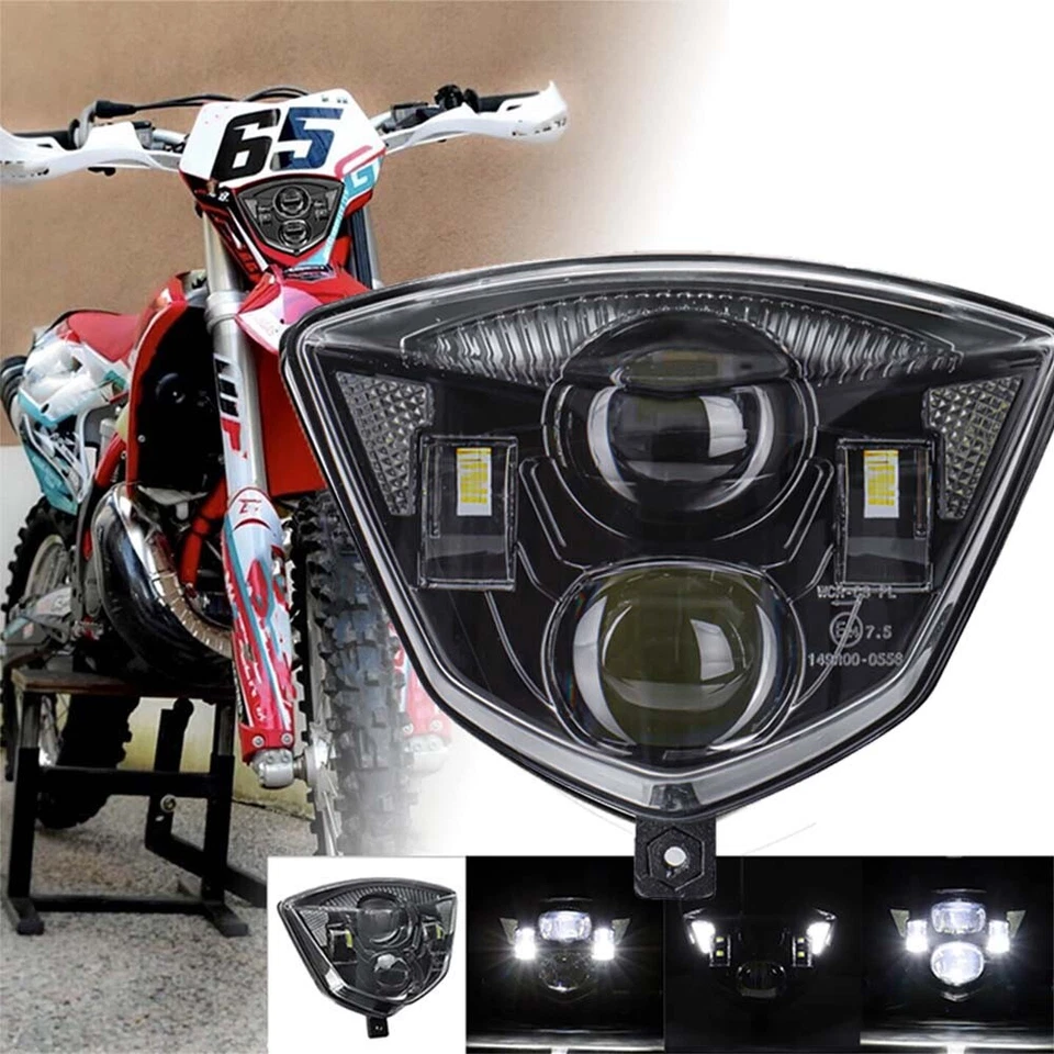 Conjunto de lámpara de faro LED con DRL para GASGAS EC 250 250F 300 350F 2021-2023 Foto 2 de 4