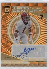 2024 Panini Donruss Elite Orange /99 Kool-Aid McKinstry #TCA-KMC Rookie Auto RC