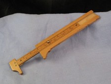 ANTIQUE WOODEN SLIDING 3 1/2