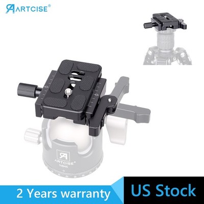 50mm Quick Release Clamp Plate for Arca Swiss Standard Tripod Monopod Ball Head