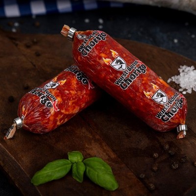 Wurstbaron  Chorizo Wurst - extra scharf 3 Mio Scoville Gewürz (49,95 EUR/kg)