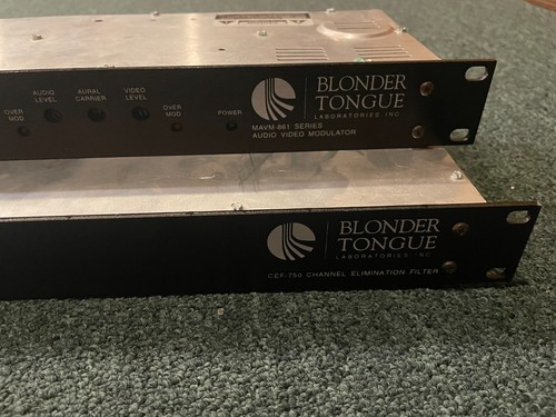 Blonder Tongue MAVM-861 Modulator with CEF-750 Elimination Filter - CHANNEL 20