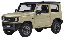 AUTOart 1/18 Suzuki Jimny JB64 Diecast Model Ivory Metallic Black Roof New