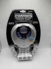 Craig Electronics CD Player 60 Second Anti-Skip Bass Boost Headphones - CD2863