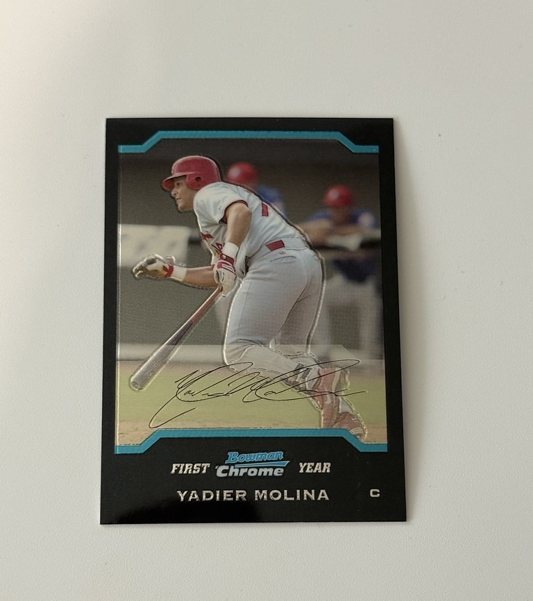 2004 Bowman Chrome Yadier Molina #301 Rookie RC