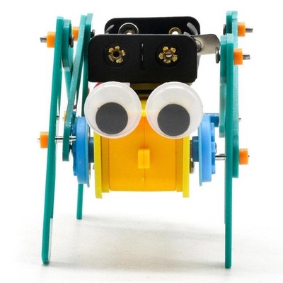 Robot Building Toy Teaching Aids Preschool Learning DIY Assembly Coordination