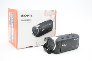 Sony Handycam HDR CX240E Digital Video Camera Working w/ 54x Clear Image Zoom
