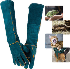 Animal Handling Gloves - 60CM Durable Bite  Scratch Resistant Gloves for Bathin