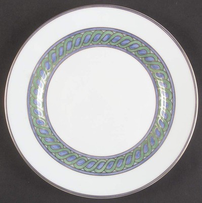 Christofle Torsade Bleu Salad Dessert Plate 5962881