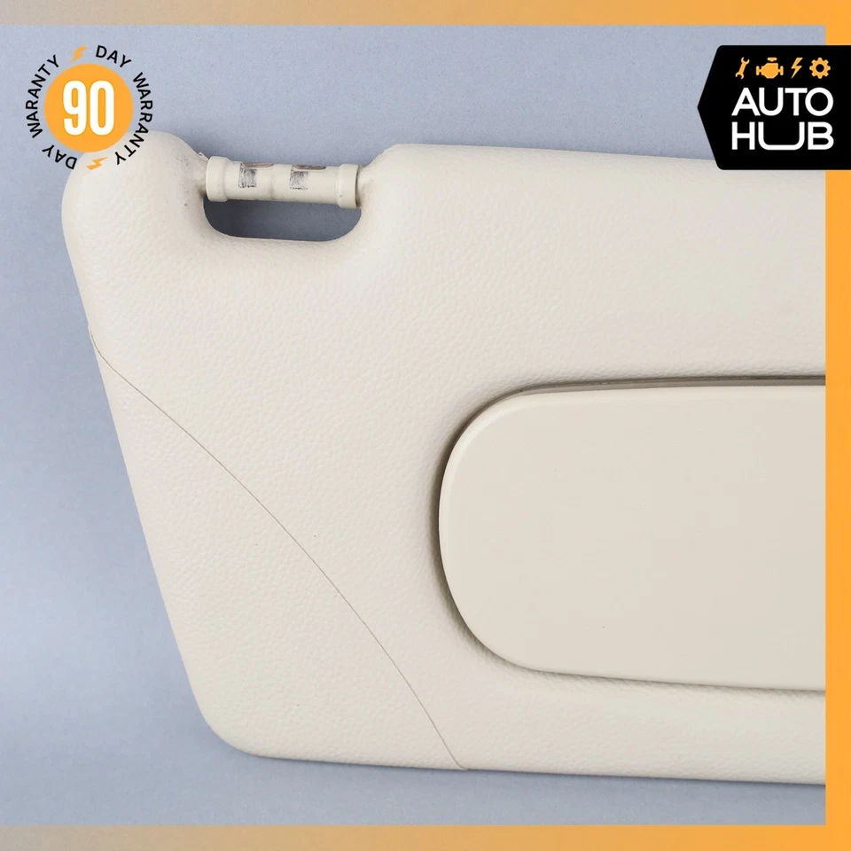 03-06 Mercedes R230 SL500 SL55 AMG lado derecho pasajero parasol parasol OEM Foto 2 de 4