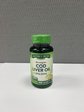 Nature's Truth Norwegian COD LIVER OIL 100 Softgels