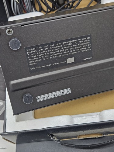 Technics SH-8000 AUDIO FREQUENCY ANALYZER SH8000 Complete With Box Matsushita - Picture 5 of 10