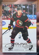 2025-26 Upper Deck Series 1 - Young Guns Donovan Sebrango #229 (RC)