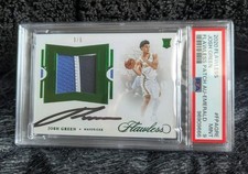 2020 Flawless Josh Green Patch Auto Emerald PSA9