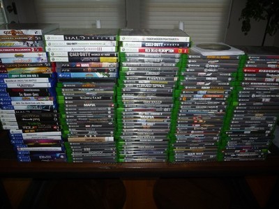 Xbox X/S/One/360 Playstation PS5/PS4 video game PICK & CHOOSE LOT, $5 flat ship