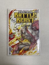 Battle Beast #3 Rachta Lin Trade Variant LTD 1000 FIRMATO LA Comic Con