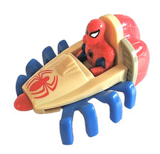 Spider-Man McDonald's Happy Meal Action Figure Toy 1995 Marble Webrunner Wheels