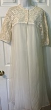 Vintage 1960s Sears Intimates  Sleepwear/Nightgown  Robe Size Medium 36