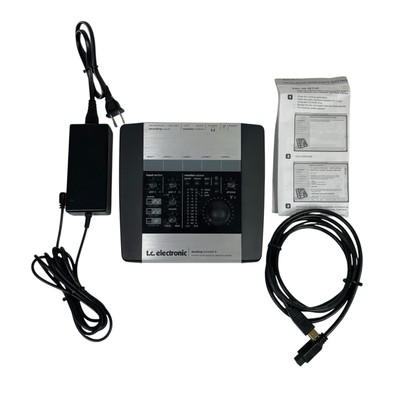 TC Electronic Desktop Konnekt 6 Firewire Audio Interface Monitor Control Tested