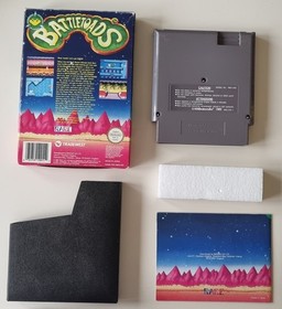 NES BATTLETOADS ORIGINAL NINTENDO VIDEO GAME, BOX  MANUAL UK PAL REGION