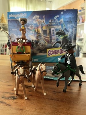 Playmobil 70364 Scooby-Doo! Scooby & Shaggy with Ghost Rider Incomplete Set