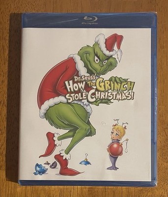 Dr. Seuss How The Grinch Stole Christmas Blu-ray 1966 Cartoon 2009