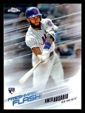 2018 Topps Chrome - Freshman Flash Amed Rosario #FF-9 RC Rookie New York Mets