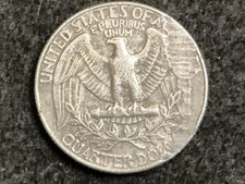 1990 George Washington Error quarter coin