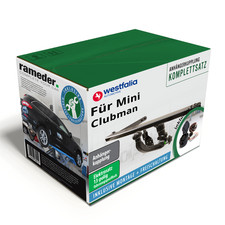 Westfalia Anhängerkupplung abnehmbar & 13poliger E-Satz für Mini Clubman 15- kpl