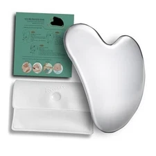  Spherical Surface Stainless Steel Gua Sha Facial Tools, Metal Gua Sha for 