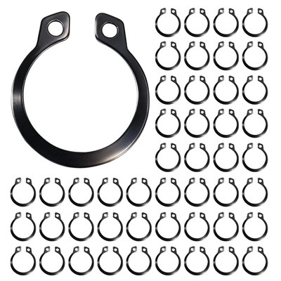 Sicherungsring Kohlenstoffstahl M15 C-clip Sprengring für Befestigen Lagern Zahn