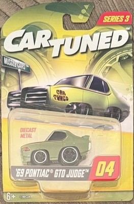 Car Tuned Series 3 Muscle Cars HWY '69 Pontiac GTO Judge #04