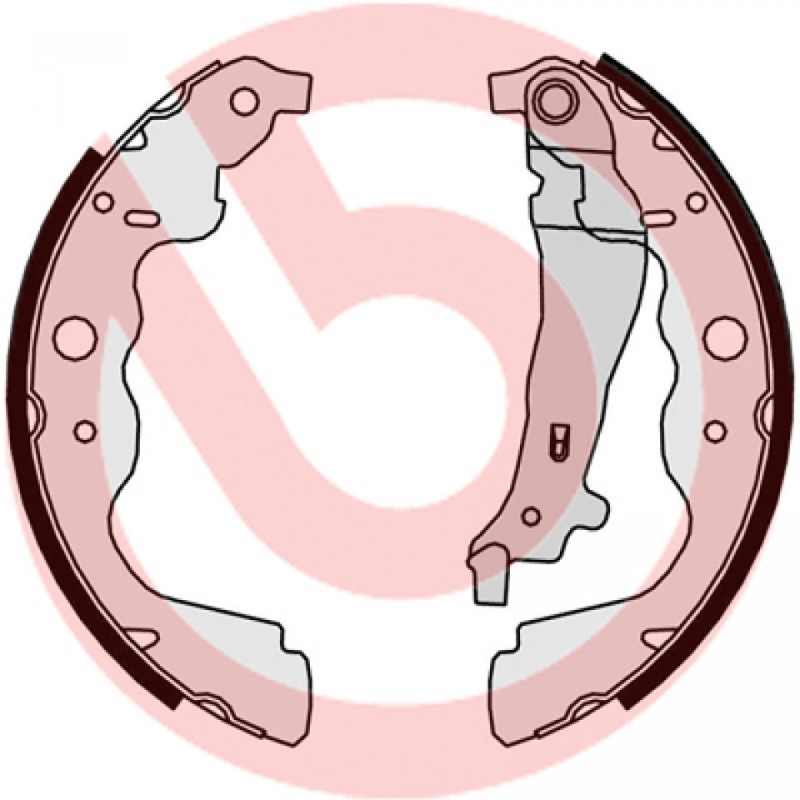 Brembo Jeu De Mâchoires De Frein S 68 546 - Image 2