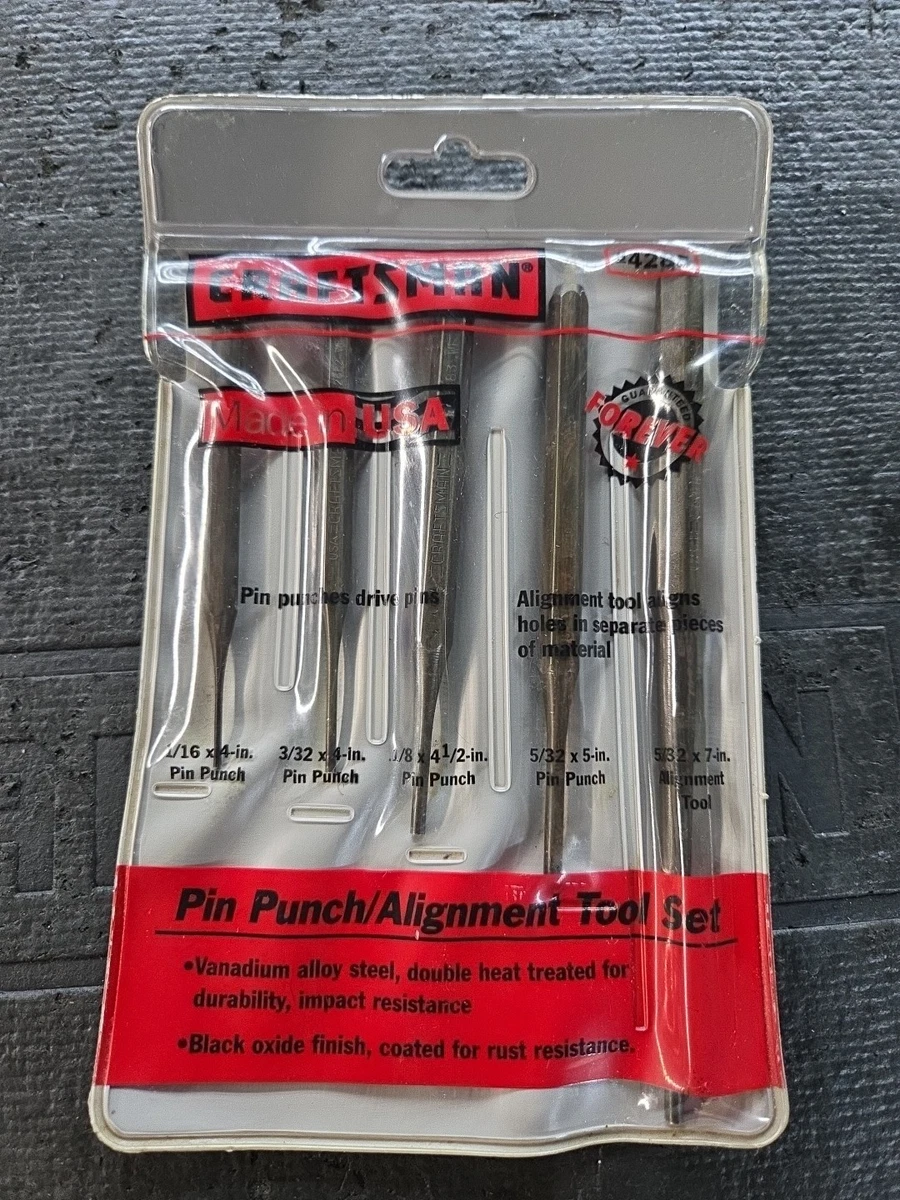Las mejores ofertas en Craftsman Pin Punch Punzones | eBay