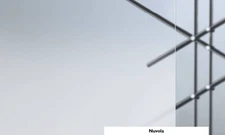 Etched Glass Sheets - 89" x 127" x 3/8" - Nuvola